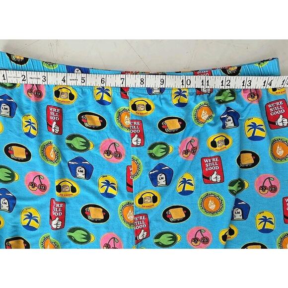 Good Mythical Stickers Pajamas 2pc Set Large Top and Bottom Loungewear Bamboo - Picture 5 of 9